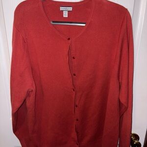 Croft & Barrow Vibrant Burnt Orange Knitwear